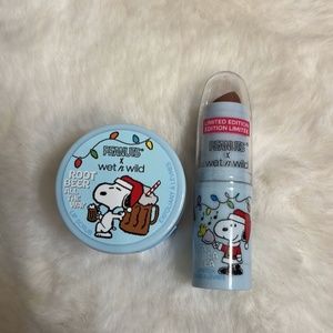 Peanuts x Wet n Wild  Lip Scrub & Lip Stick